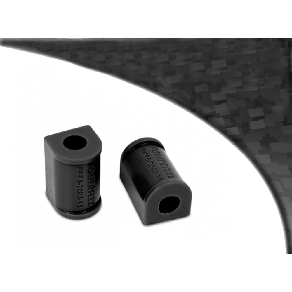 Silent-Bloc Powerflex Black Barre Anti-Roulis 16mm BMW 1502-2002 (62 - 1977) - PF-F5200316-2N - PFF5-2003-16BLK - 5055676535320