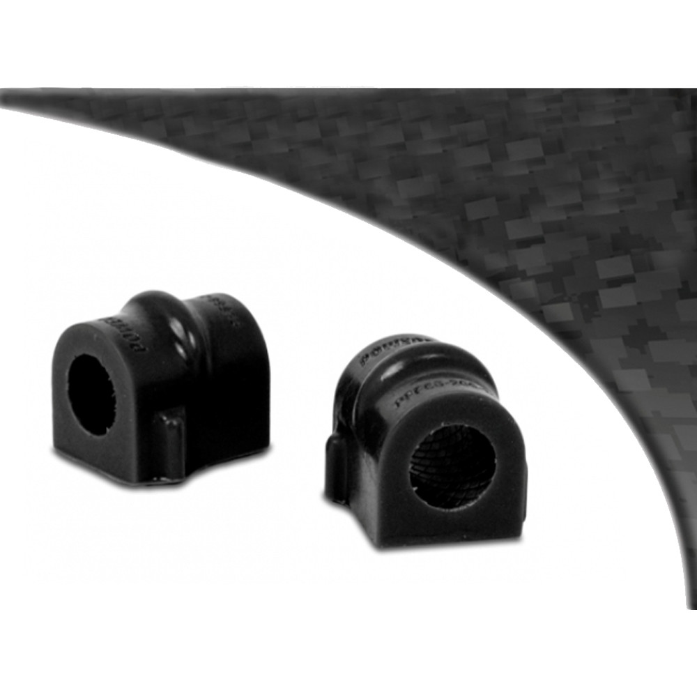 Powerflex bushes for Front Anti Roll Bar Mounting Bush 21mm Saab 9-5 (1998-2010) YS3E - PF-F6620621-2N - PFF66-206-21BLK - 5055676522160
