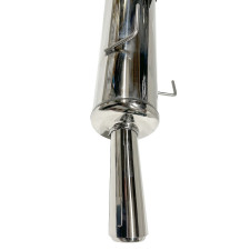 Stainless steel "Devil type" tailpipe for PEUGEOT 205 GTI 1.9 84+