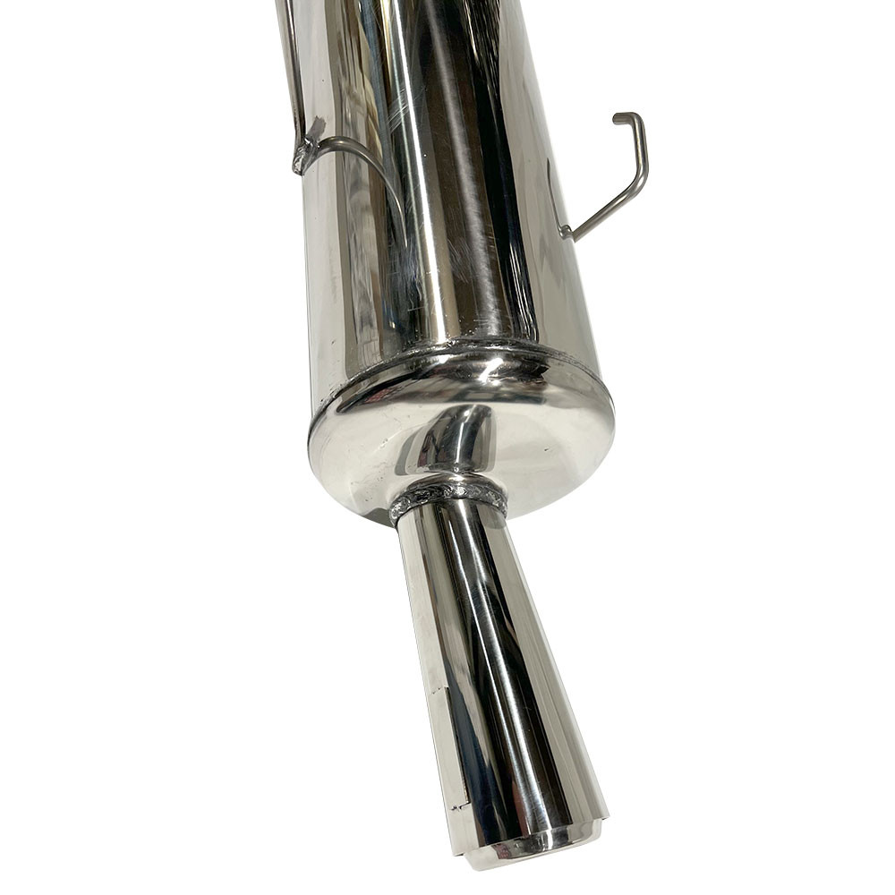 Inoxcar rear muffler Peugeot 106 1,4 XSI Devil type - IC-PE10602-DEV - 106.02.DE - 3666618031293