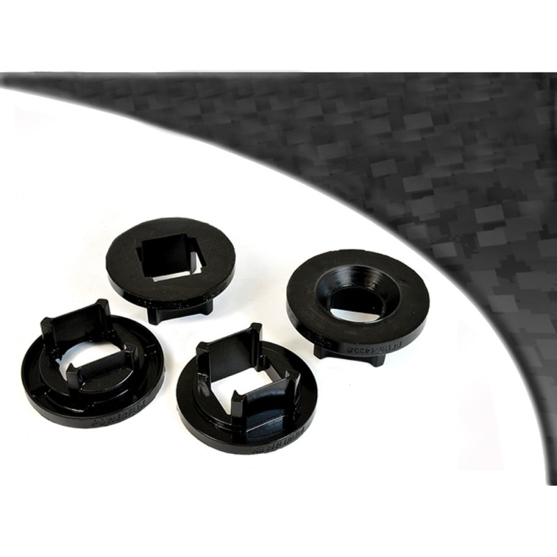 Silent-Bloc Powerflex Zwart Inzetstuk Achterste Wieg BMW E70 X5 (2006-2013) - PF-R51423-2N - PFR5-1423BLK - 5055676530769