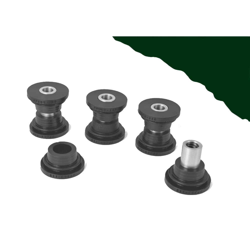 Boccola Powerflex Heritage collegamento barra stabilizzatrice posteriore Subaru Forester (4 pezzi) - PF-R69119-4H - PFR69-119H - 5055676560308