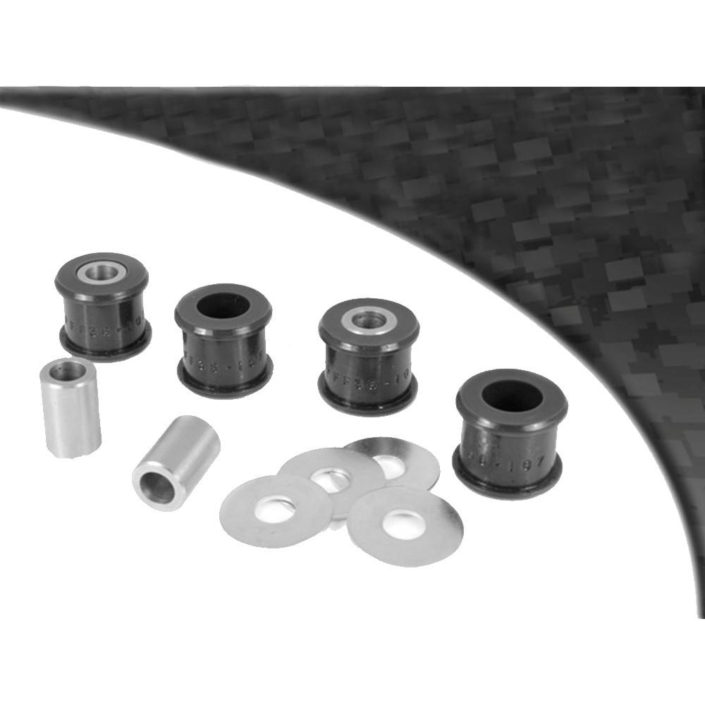 Silent-Bloc Powerflex Zwart Achter Anti-Roll Bar Koppeling Mazda MX-5, Miata Mk1 NA (1989-1998) - PF-F36107-4N - PFF36-107BLK - 5055676530172