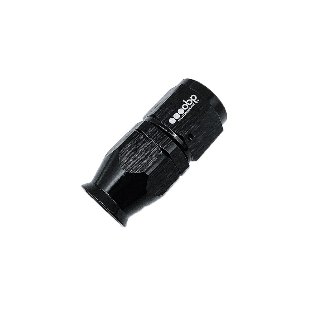 Racord cu filet interior drept OBP, tip PTFE, din aluminiu negru - OBP-PTFE-D.D6 - OBP-PTFE-6-S