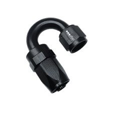 OBP 180° female fitting type CPE in black aluminium