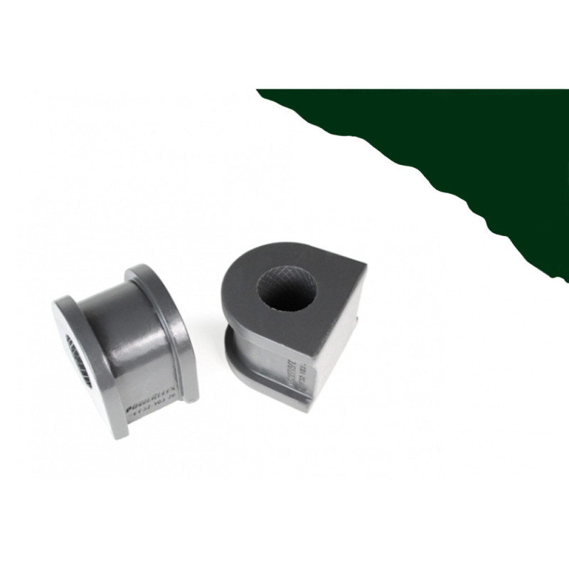 Silent-bloc Powerflex Heritage achterste stabilisatorstang 19mm Land Rover Defender (2 stuks) - PF-R3210319-2H - PFR32-103-19H - 5055676557995