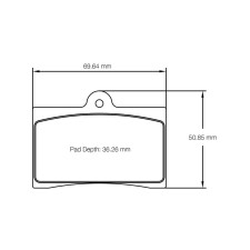 Plaquettes de frein SSV/UTV Pagid S6008