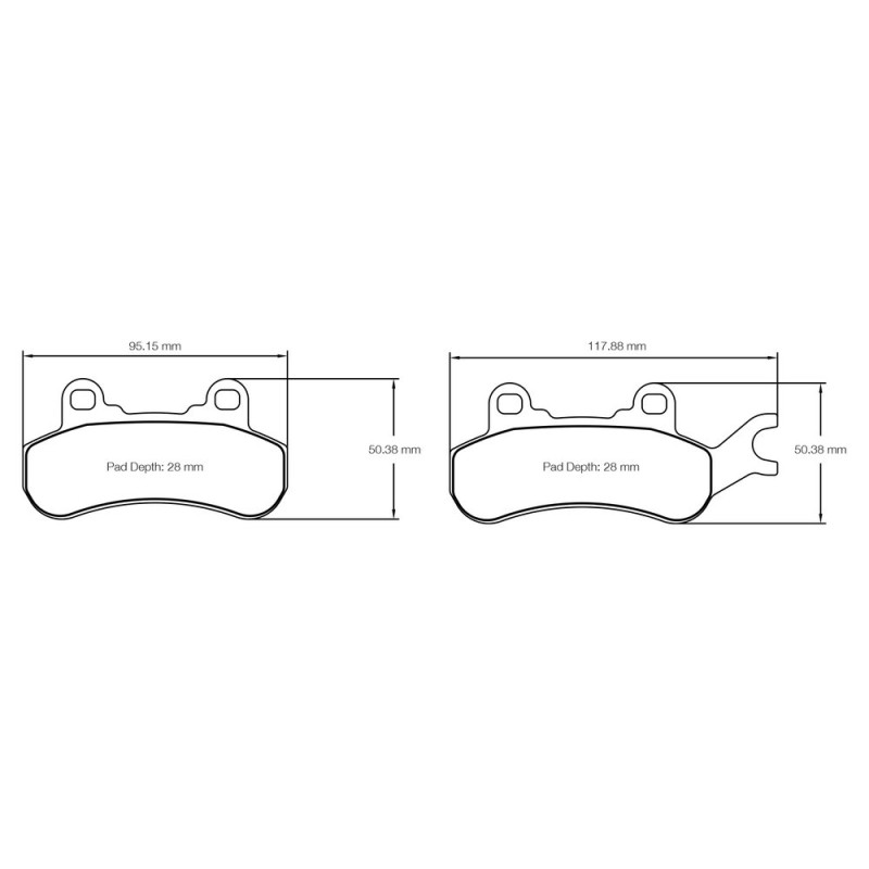 Plaquettes de frein SSV/UTV Pagid S6005 - PA-6005-UTV.UT1 - S6005UT1001 - 4056029056784