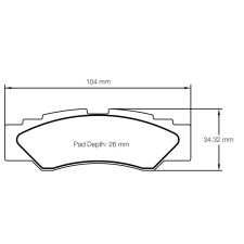 Plaquettes de frein SSV/UTV Pagid S6004