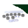 Boccola Powerflex Heritage conessione barra stabilizzatrice viti inclusi Opel Astra (2 pezzi)