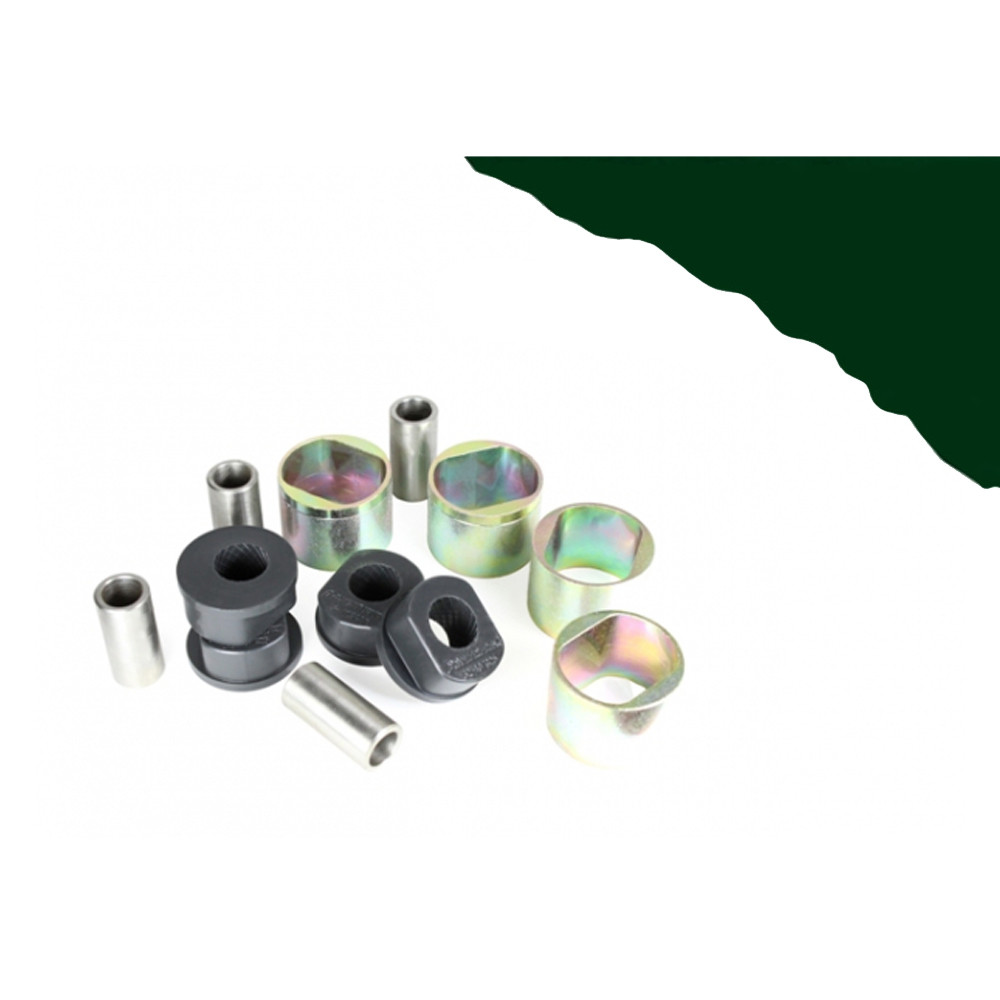 Powerflex Heritage front radius arm front bush caster offset, 25mm lift Land Rover Defender (5 parts) - PF-F321071G25-5H - PFF32-107G25H - 5055676548337