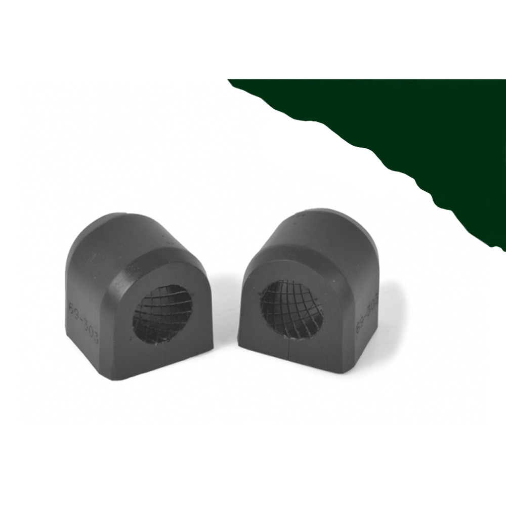 Silent-bloc Powerflex antistabilisatorstang achter 17mm Subaru Forester (2 stuks) - PF-F6930317-2H - PF69-303-17H - 5055676560346