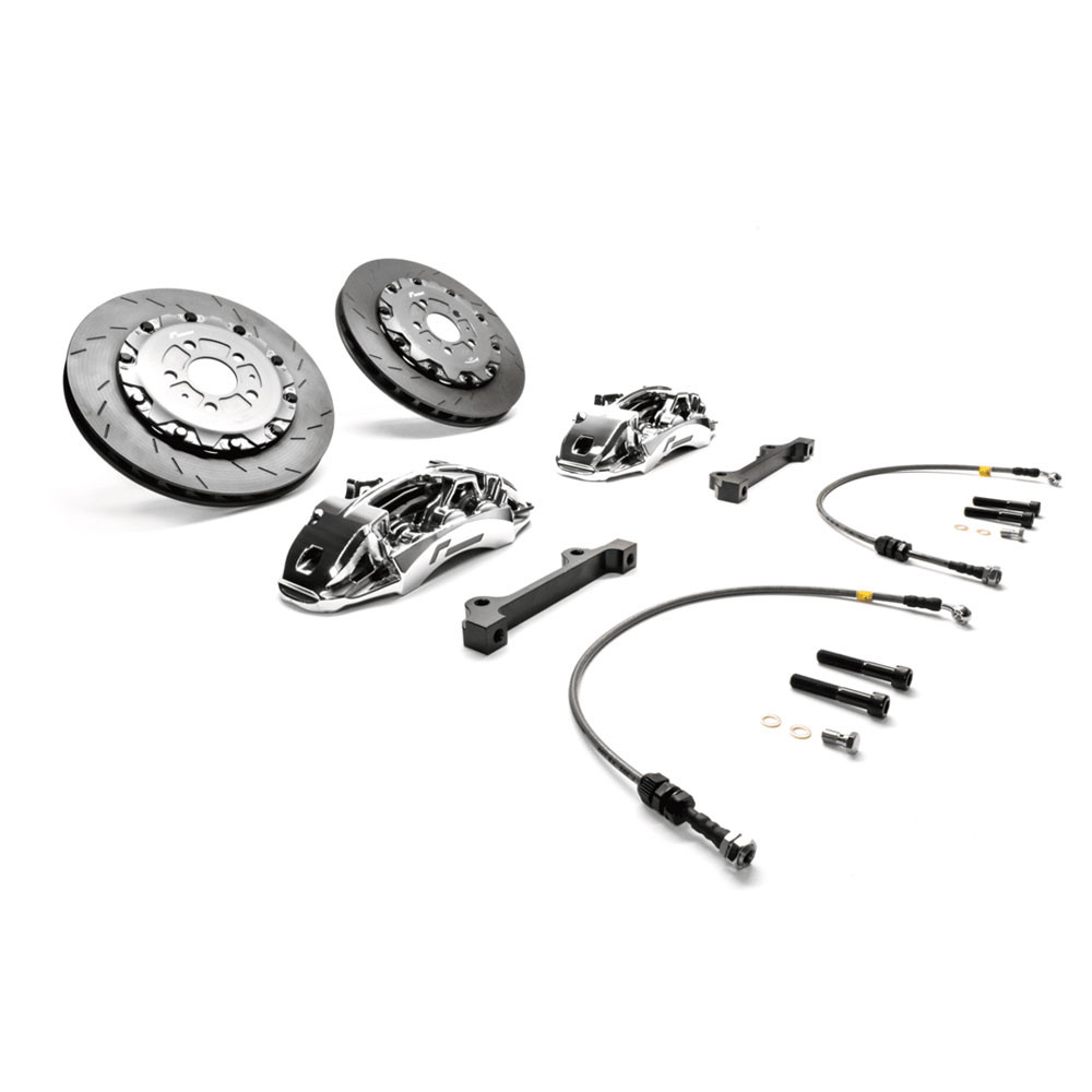 Stage 3 Big Brake Kit 355mm 6 Pot / MQB / MQB EVO - VWR-650001.R - VWR650001-RED