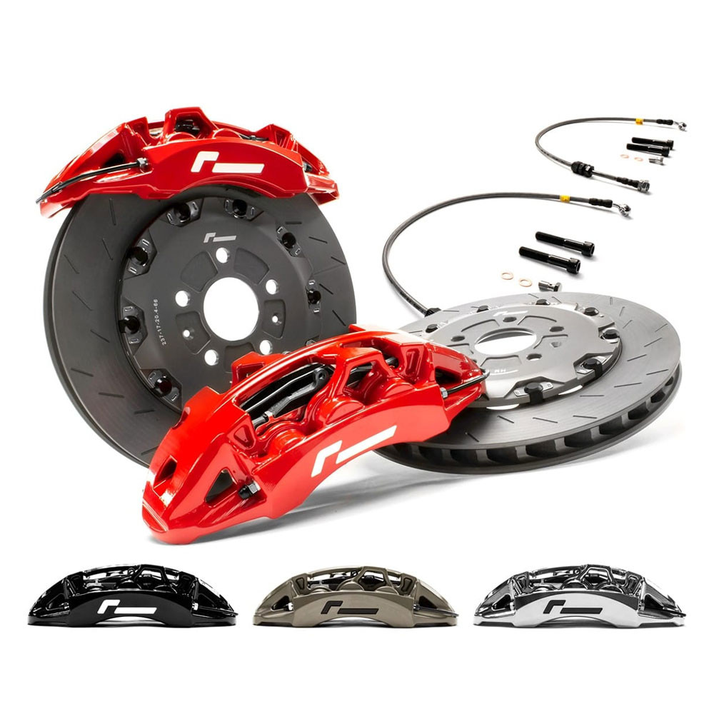 VWR - Kit freinage Stage 3 pour chassis A5 - Disques 355mm - Etriers 6 Pistons - VWR-650002.R - VWR650002-RED