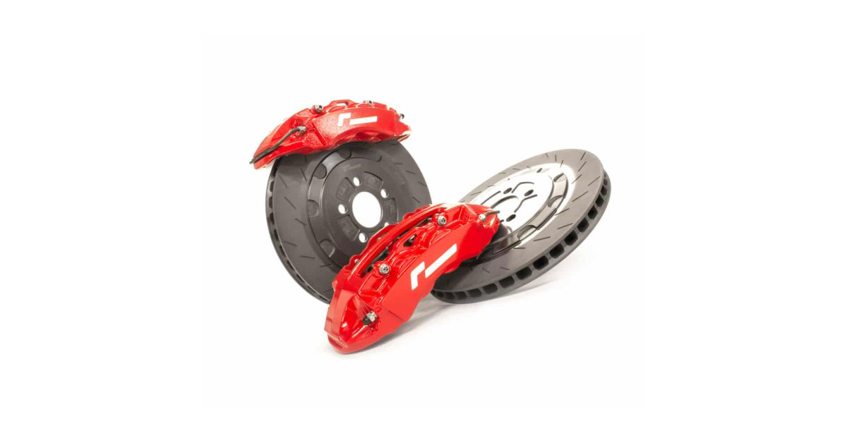 VWR - Fase 2 remkit voor MQB / MQB EVO-chassis - 345 mm schijven - 4-zuiger remklauwen