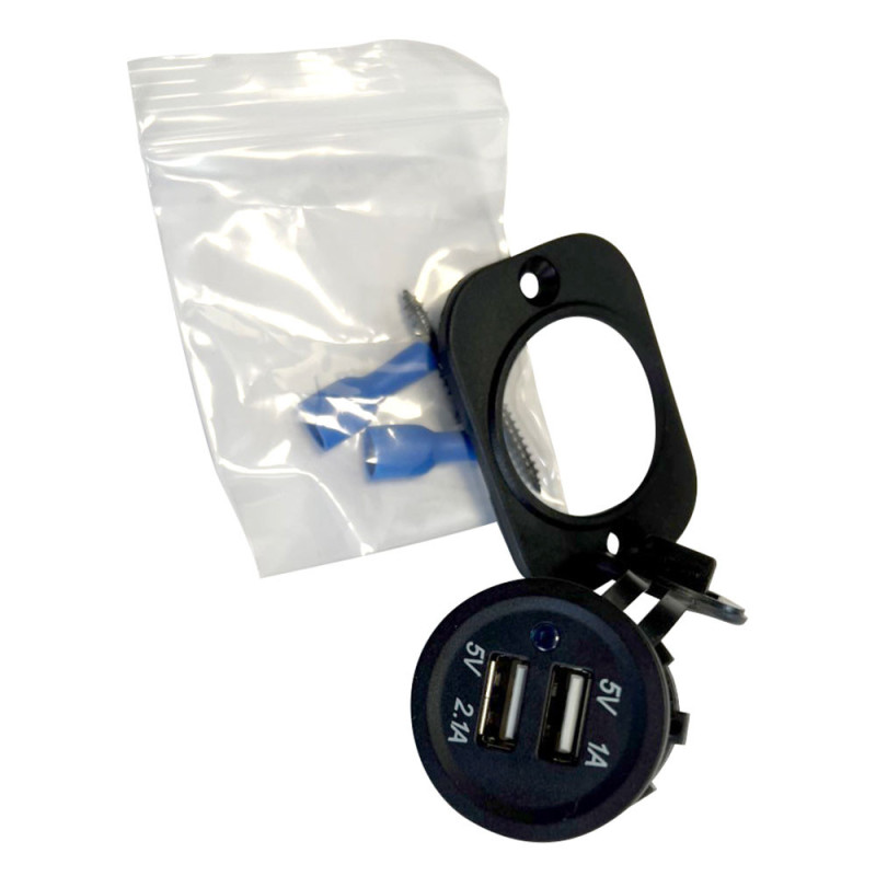 GT2i dubbele USB-aansluiting voor passagierscompartiment - BR-USB2 - 8024827685457
