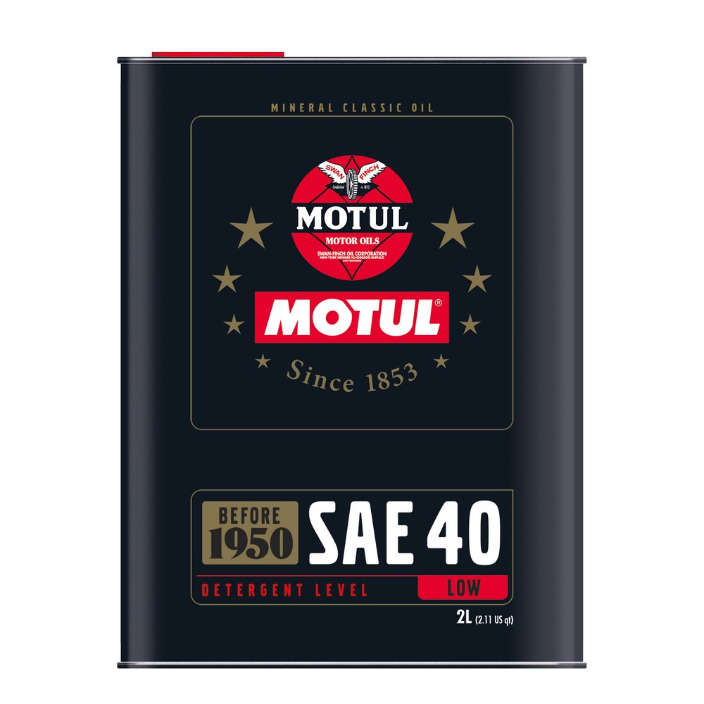 Olio motore MOTUL SAE 40 - Lattina da 2L - MOT-SAE40-2L - 111530 - 3374650334158