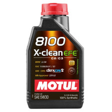 Motorolie MOTUL 8100 X-CLEAN EFE 5W30 - 1L can - MOT-81XCEFE-5W30 - 109470 - 3374650293363