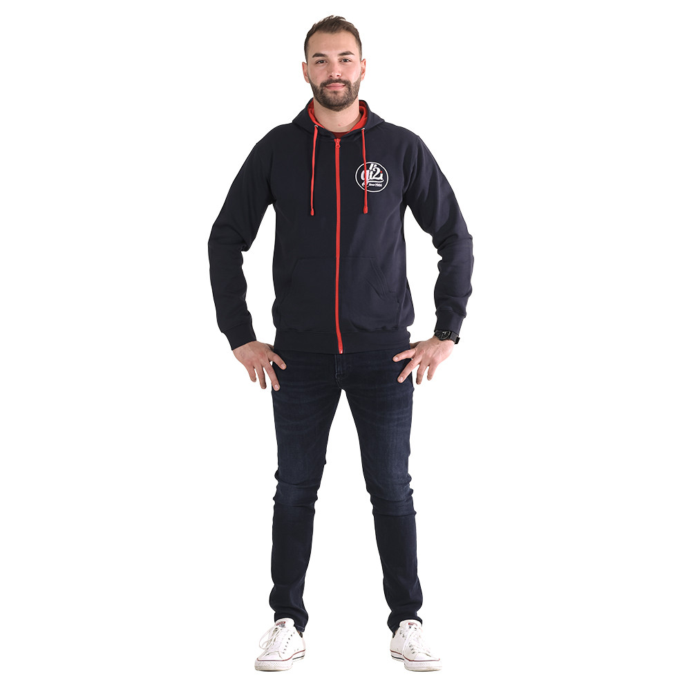 Felpa con zip Vintage GT2i - GT-GILETV.BM.M