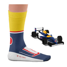 Autosokken HEEL TREAD Rood 5
