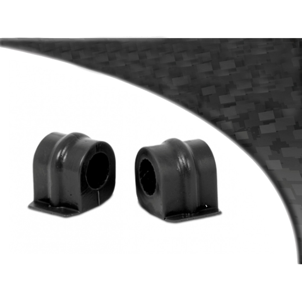 Powerflex bushes for Front Anti Roll Bar Mounting 24mm Saab 9-3 (1998-2002) - PF-F6620424-2N - PFF66-204-24BLK - 5055676514981