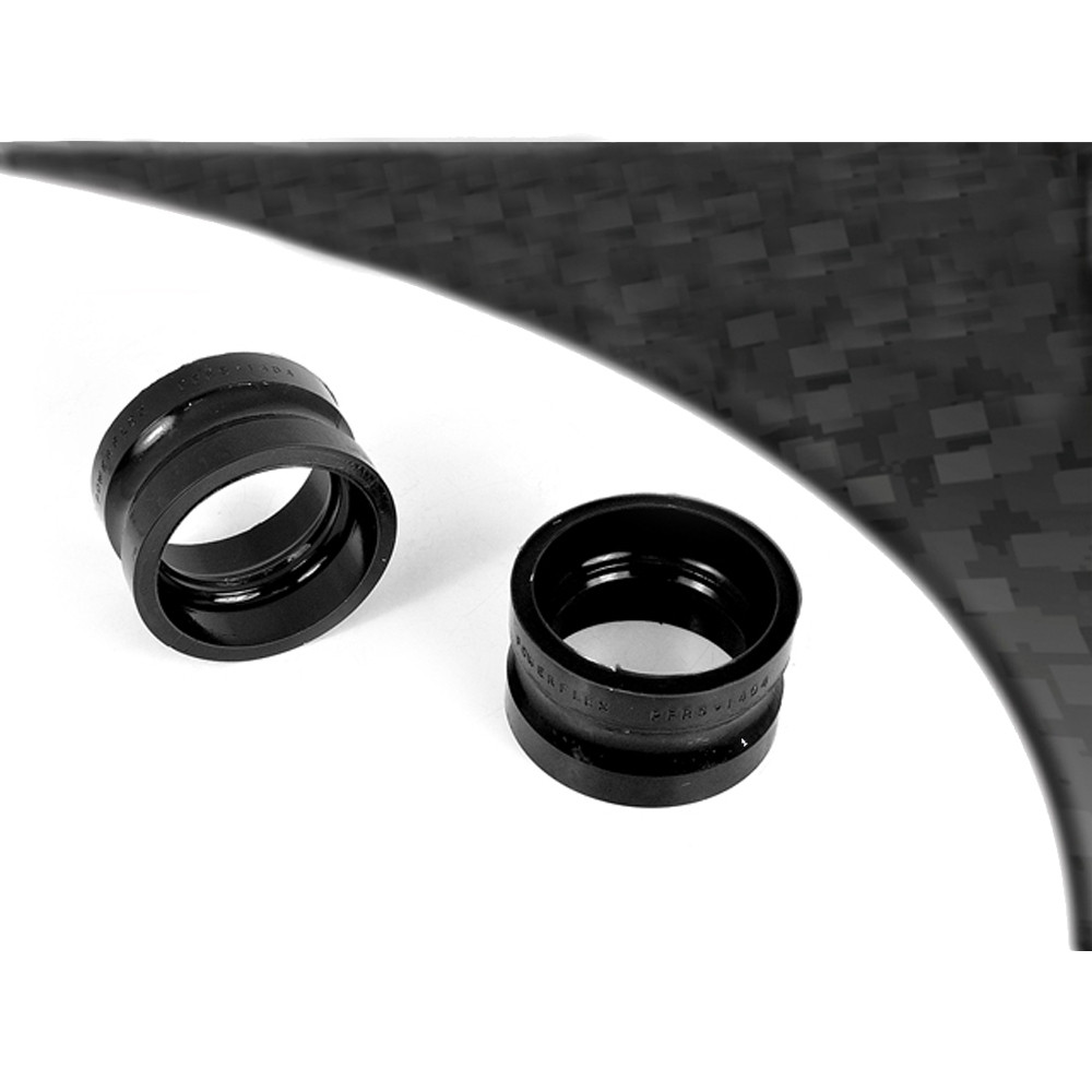 Silent-Bloc Powerflex Zwart Voorste stabilisatorstang BMW E70 X5 (2006-2013) - PF-F51404-2N - PFF5-1404BLK - 5055676530622