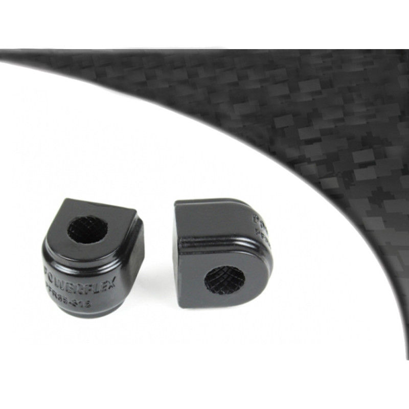 Silent-Bloc Powerflex Black Achterrolbeugel 19.6mm Audi A3 MK3 8V tot 125pk (2013-) - PF-R85815196-2N - PFR85-815-19.6BLK - 5055676536181