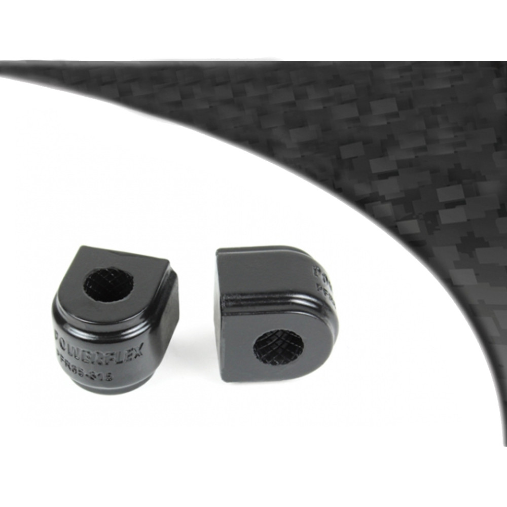 Powerflex Black Barra Stabilizzatrice Posteriore 19.6mm Audi A3 MK3 8V fino al 125cv (2013-) - PF-R85815196-2N - PFR85-815-19.6BLK - 5055676536181