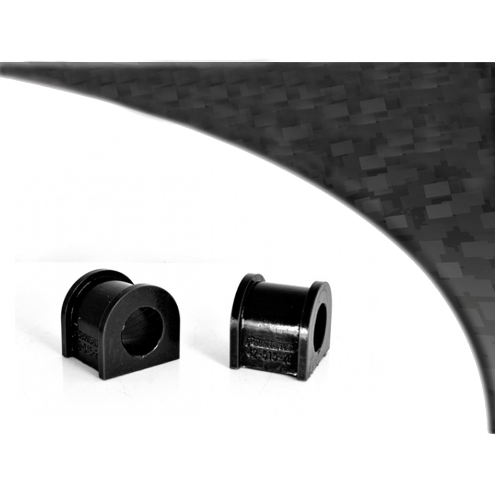 Silent-Bloc Powerflex Zwart Achter anti-roll bar 20mm MG ZS (2001-2005) - PF-R4251520-2N - PFR42-515-20BLK - 5055676528049