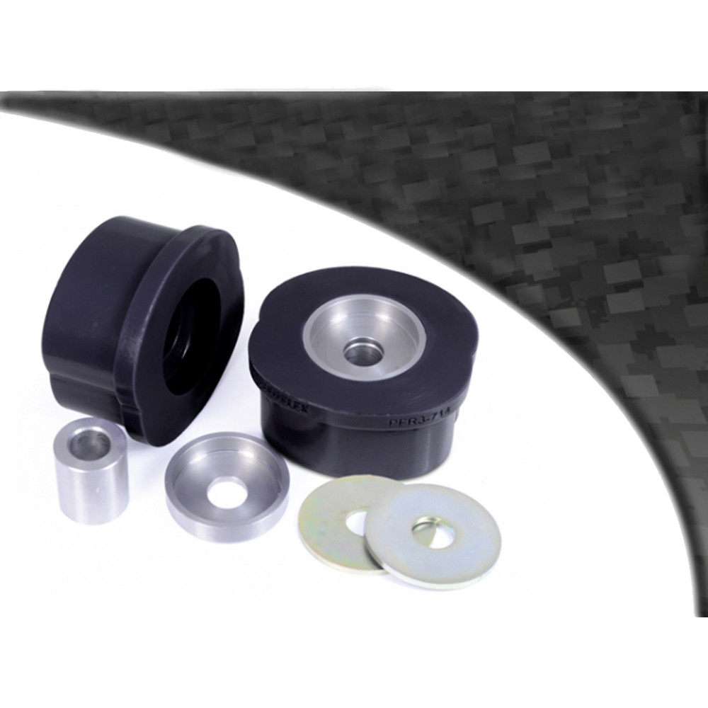 Silent-Bloc Powerflex Zwart Achterklep Audi A4 (2008-2016) - PF-R3714-2N - PFR3-714BLK - 5055676540560