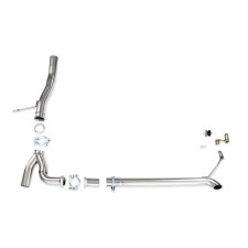 Duplex Inoxcar Renault Megane GT4 diamètre 80mm sans silencieux
