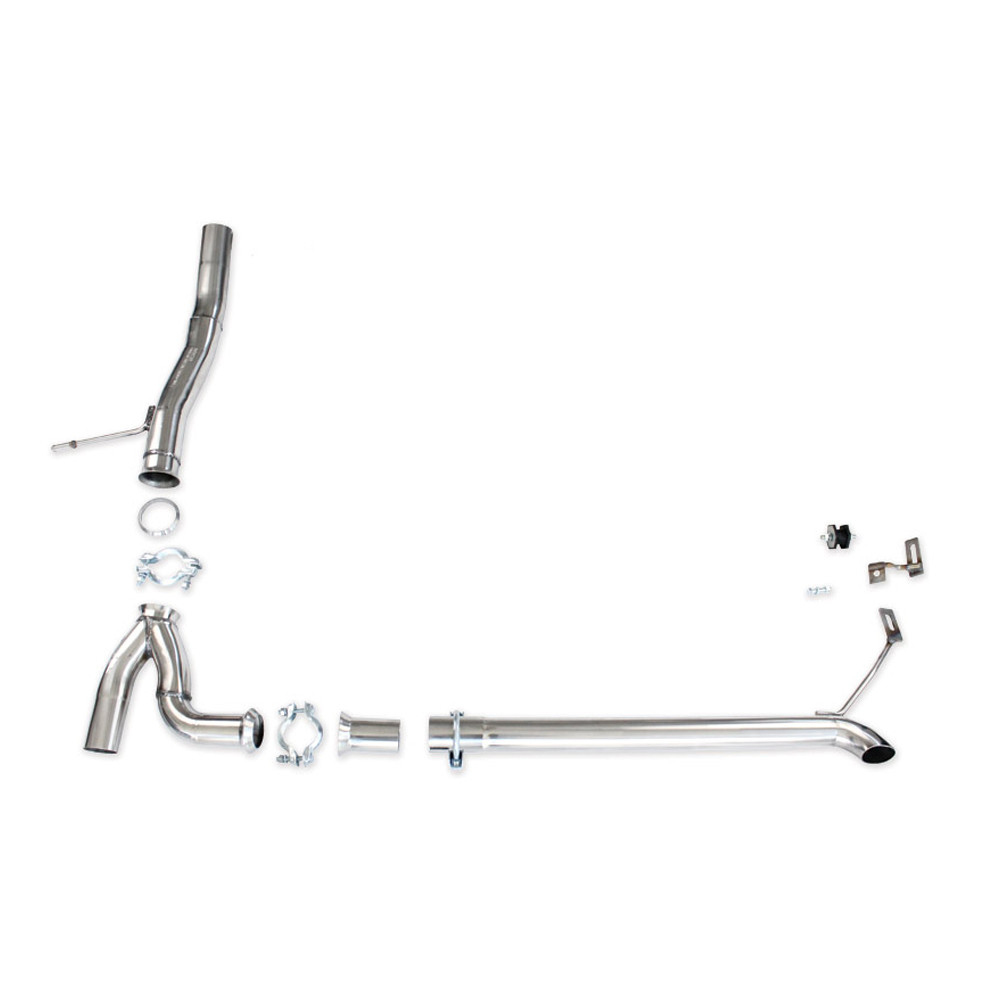 Duplex Inoxcar Renault Megane GT4 diametro 80mm senza silenziatore - IC-TWRE11 - TWRE.11 - 3661768398920
