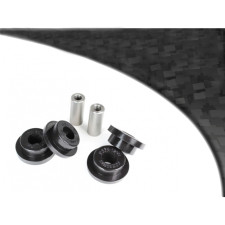 Silent-Bloc Powerflex Zwart Avant Berceau Avant 12mm Audi 80, 90 incl Avant (73 - 1996) - PF-F312012-2N - PFF3-120-12BLK - 5055676531162