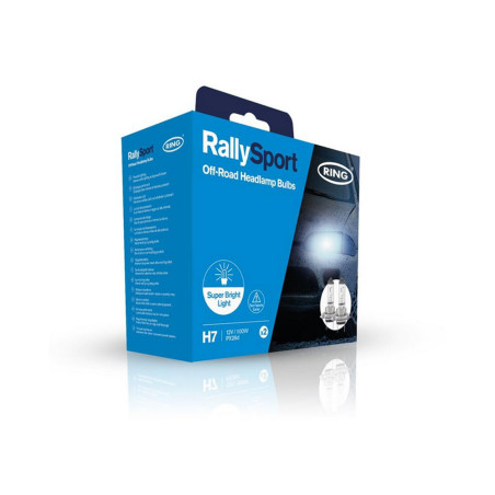 2 bulbs H7 12V 100W PX26D Rallysport (blister) Ring 2 bulbs H7 12V 100W PX26D Rallysport (blister) Ring