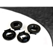 Silent-Bloc Powerflex Zwart Voorzetstuk Achtersteun BMW E70 X5 (2006-2013) - PF-R51421-2N - PFR5-1421BLK - 5055676530783