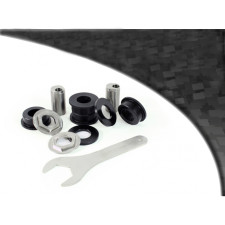 Silent-Bloc Powerflex Black Extérieur Bras Arrière Supérieur, Carrossage Réglable Honda Civic Mk7 inclu Type-R (2001-2005)