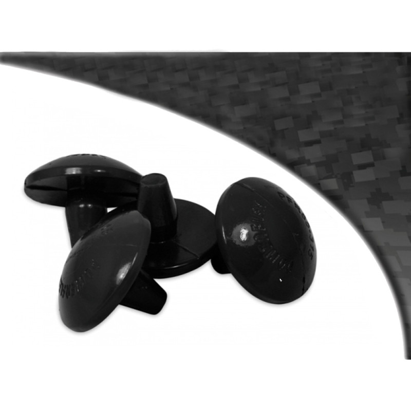 Silent-Bloc Powerflex zwart achterwielophangingsplaat Volkswagen Caddy Mk1 Type 14 (1985-1996) - PF-R85315-4N - PFR85-315BLK - 5055676537157