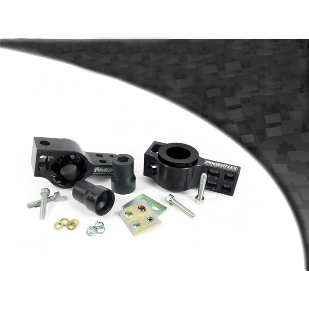 Powerflex bushes for Front Wishbone Rear Bush Anti-Lift & Caster Offset Audi TT MK2 8J (2007-2014) - PF-F85502G5-2N - PFF85-502G-5BLK - 5055676537256