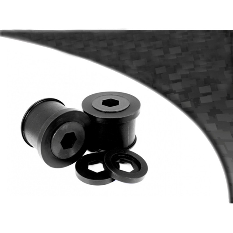 Silent-Bloc Powerflex Zwart Achterdriehoek Voor Mini Coupé R58 (2011 - 2015) - PF-F5201-2N - PFF5-201BLK - 5055676514677