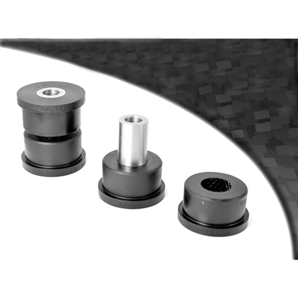 Silent-Bloc Powerflex Zwart Achterste Onderarm BMW E39 5 Serie 520 tot 530 - PF-R571112-2N - PFR5-711-12BLK - 5055676529428