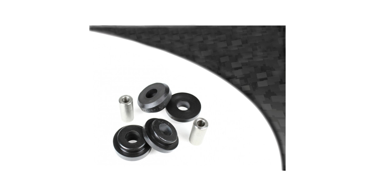 Powerflex Black Boccola Posteriore Telaio Anteriore 12mm Audi 80, 90 incluso Avant (73 - 1996)