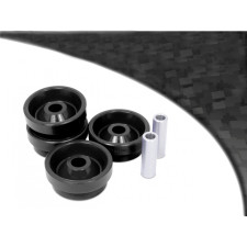 Silent-Bloc Powerflex Zwart Voorstang Achterklem Afstelling Audi S3 Mk1 Type 8L 4WD (1999-2003) - PF-R3508G-2N - PFR3-508GBLK - 5055676535528