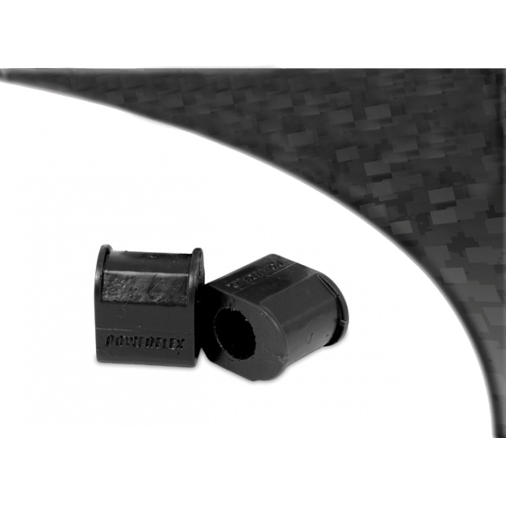 Silentbloc Powerflex negru pentru bară antiruliu față, 23 mm, Renault 5 GT Turbo (1985-1991) - PF-F6010323-2N - PFF60-103-23BLK - 5055676535184