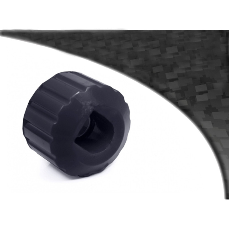 Silent-Bloc Powerflex Zwart Motorsteun Audi A4 / S4 / RS4 B7 (2005-2008) - PF-F3221N - PFF3-221BLK - 5055676539380