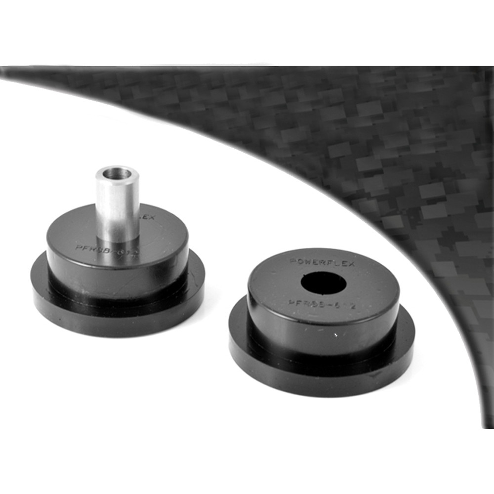 Powerflex bush for Upper Engine Mount Large Round Bush Volvo S60 (2001-2009), V70-Mk2, S80-Mk1 (2000-2007) - PF-F88612N - PFF88-612BLK - 5055676514295