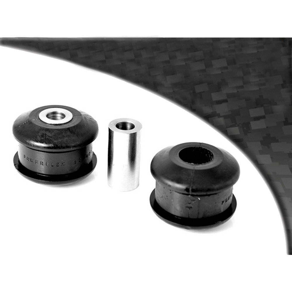 Silent-Bloc Powerflex Zwart Driehoek Avant Ant Peugeot 206 (2 Stuks) - PF-F50401-2N - PFF50-401BLK - 5055676517265