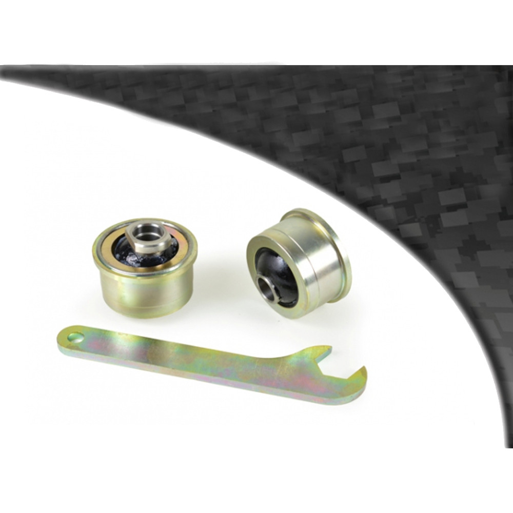 Silentbloc Powerflex negru pentru brațul frontal al suspensiei Subaru 2008-2010 (2 bucăți) - PF-F69502G-2N - PFF69-502GBLK - 5055676520227
