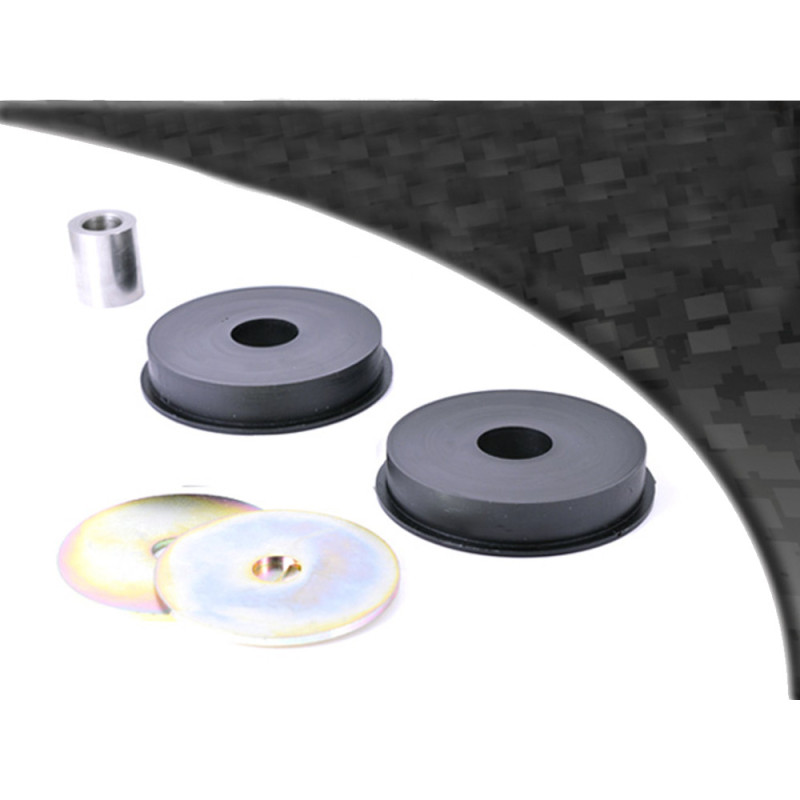 Silent-Bloc Powerflex Zwart Achterste Diff Steun BMW E30 (1 Stuk) - PF-R5300N - PFR5-300BLK - 5055676501325