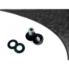 Silent-Bloc Powerflex Zwart Inzetstuk Ondersteuning Moteur Inférieur Ford Focus MK2RS (1 Stuk) - PF-F191221N - PFF19-1221BLK - 5055676521026