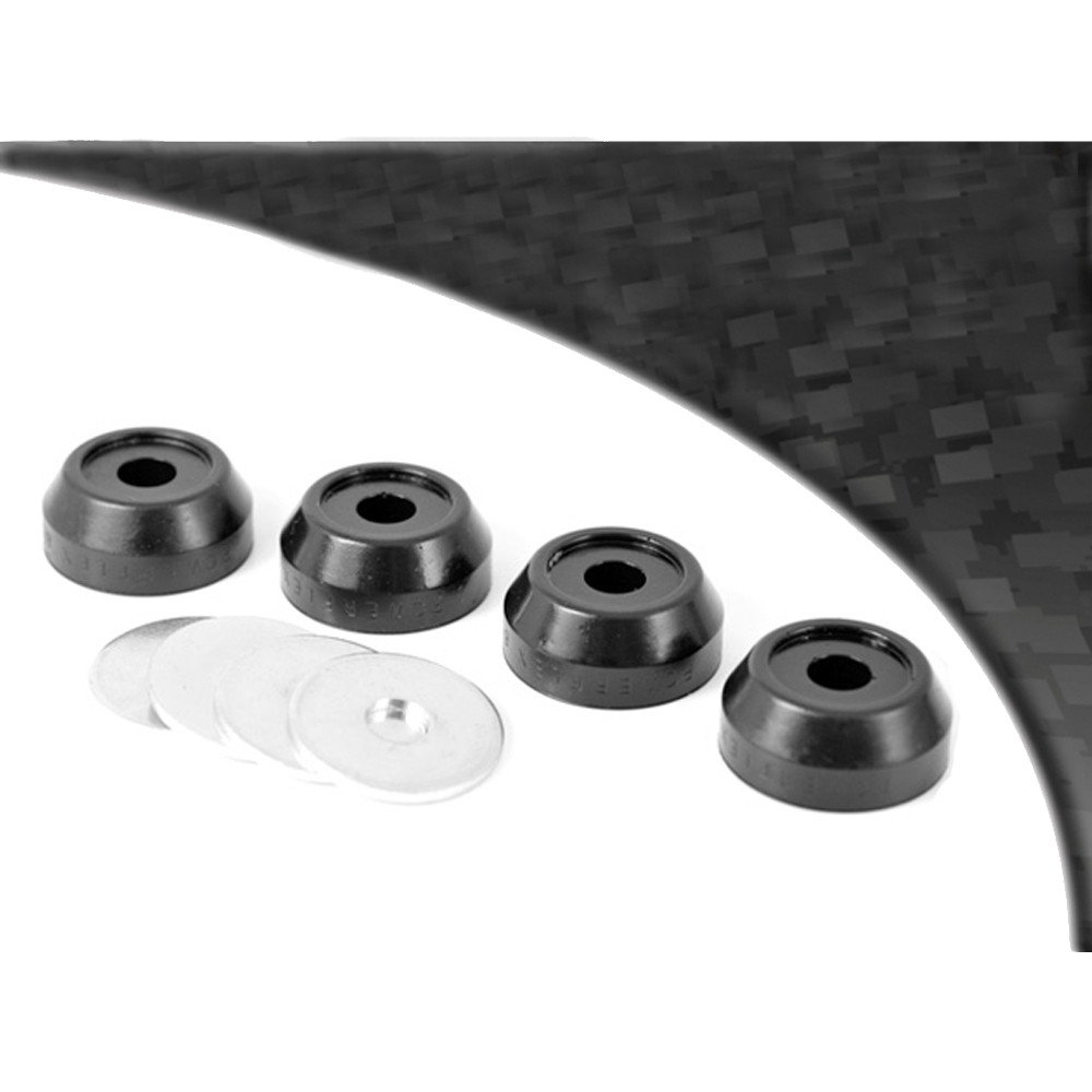 Silentbloc Powerflex Black pentru bară antiruliu cu ochi triunghiular Volkswagen Golf 2 (2 bucăți) - PF-F85208-2N - PFF85-208BLK - 5055676514097